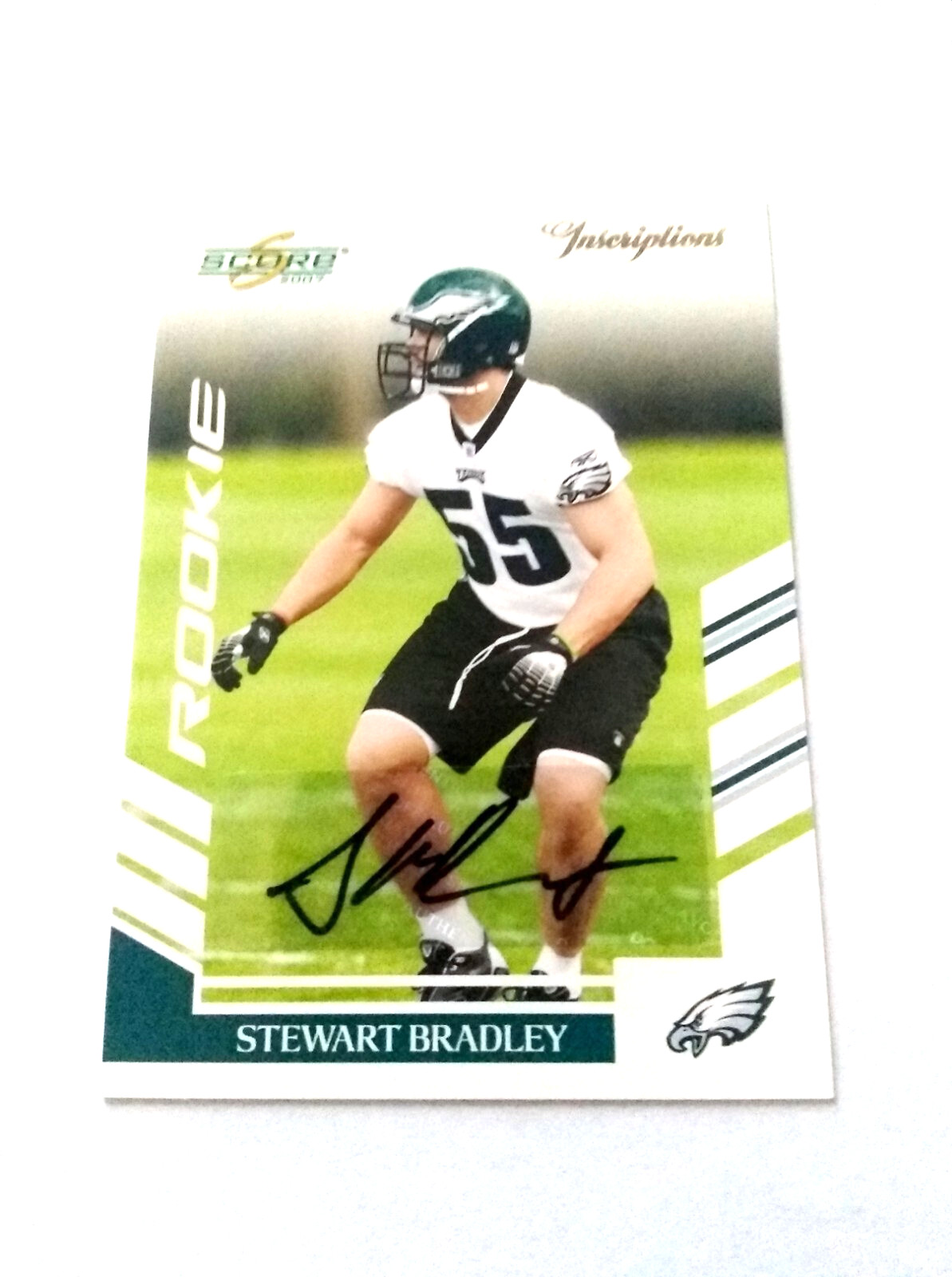 Stewart Bradley Score Select #300 Inscriptions Autograph