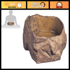 X-Large Reptile Water Dish Bowl - Flavorless, Durable, Ideal for Aquatic Pets