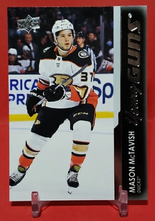 2021-22 UPPER DECK SERIES 2 YOUNG GUNS MASON MCTAVISH RC #451 ANAHEIM