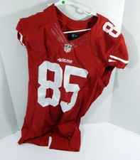2014 San Francisco 49ers Vernon Davis #85 Game Issued Red Jersey 44 DP34847