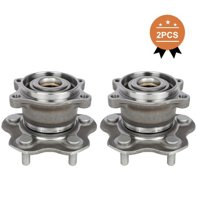 #ad 2 Rear Wheel Hub Bearing For 2008 2020 Nissan Rogue 2011 2017 Nissan Juke AWD $60.99