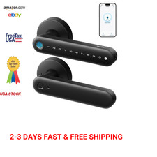 Smart Lock Fingerprint Keyless Door Lock with Wi-Fi App Control for Interior