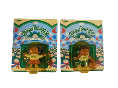 1985 Cabbage Patch Sporting Kids Windup Figures New/ Old Stock TOMY No 2602 Set
