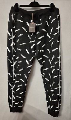 Zegna Couture XXX Kint Pants - Strickhose mit Logo 56 Joggerv xxl