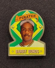 1991 Topps Superstar Standups Candy Collectibles Clear Variation #4 Barry Bonds
