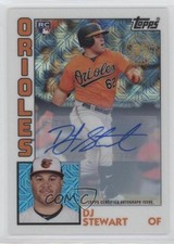 2019 Silver Pack Series 2 1984 Topps Baseball Signatures DJ Stewart Auto 7ut