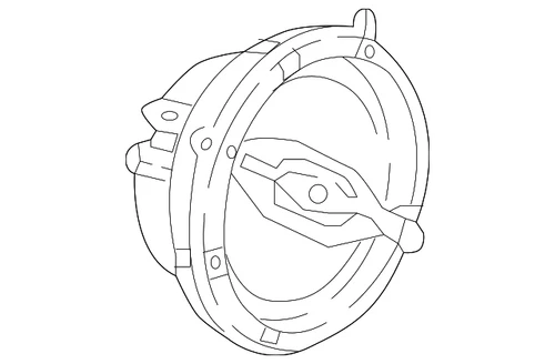Genuine Volkswagen Mirror Motor 3G0-959-578-C