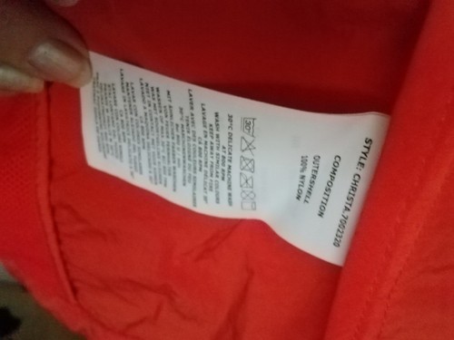Jacke Leicht m.Weste Orange Rino&Pelle Gr.S-M - Bild 16 von 16