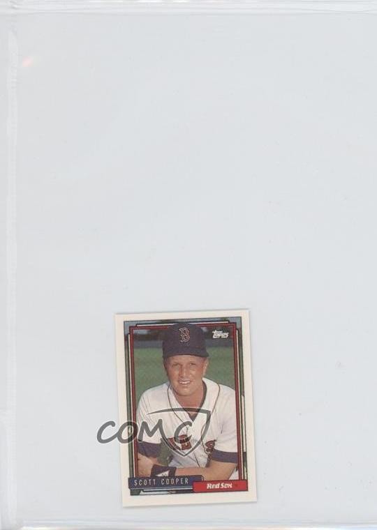 1992 Topps Micro Box Set Scott Cooper #488 3bz