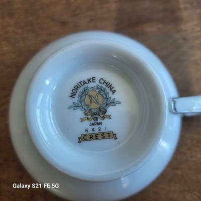 Noritake 1 Tea Cup 5421 Crest Made In Japan
