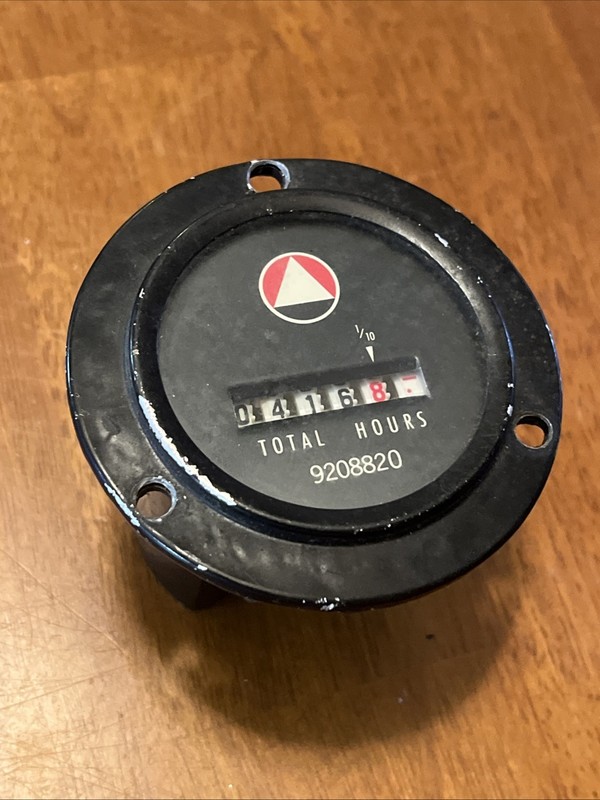 John Hobbs Corp Hour Meter DC 6/12V M-3641 9208820 416.8 Hrs