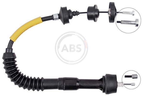 A.B.S. K29240 Seilzug, KupplungsbetäTigung FüR Peugeot-image
