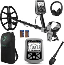 Metal Detector for Adults,12 IP68 Waterproof Search Coil with High Accuracy Sys