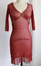 Vtg Y2K Gold Dress Sheer Sparkly 90s Fairy Grunge Whimsigoth  Holiday Lettuce