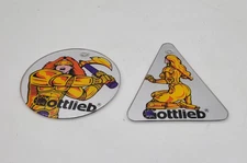 Gladiator (Gottlieb) Pinball Promo Plastic Key Chain Set -1993 - NOS