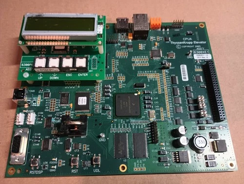 ThyssenKrupp CPU TAC50-04 6300XE1 with Interface 6300PE1 Parts Or Repair