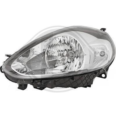 Hauptscheinwerfer Diederichs 3457081 Hd Priority Parts für Fiat Links