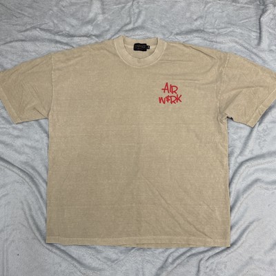 W$RK wûrk 3D Print T Shirt New York City Queens Underground Streetwear XXL Tan
