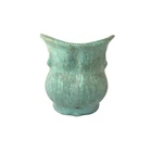 Weller Evergreen Art Pottery Vase Green Textured Glaze USA 1920s