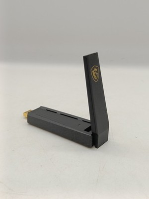 MSI GUAXE54 AXE5400 WiFi 6E USB Adapter Wireless Dongle Tri-Band 6GHz schwarz