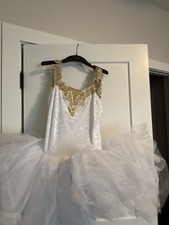 Revolution Dancewear Women s White Tulle Polyester Tutu Costume RC21547