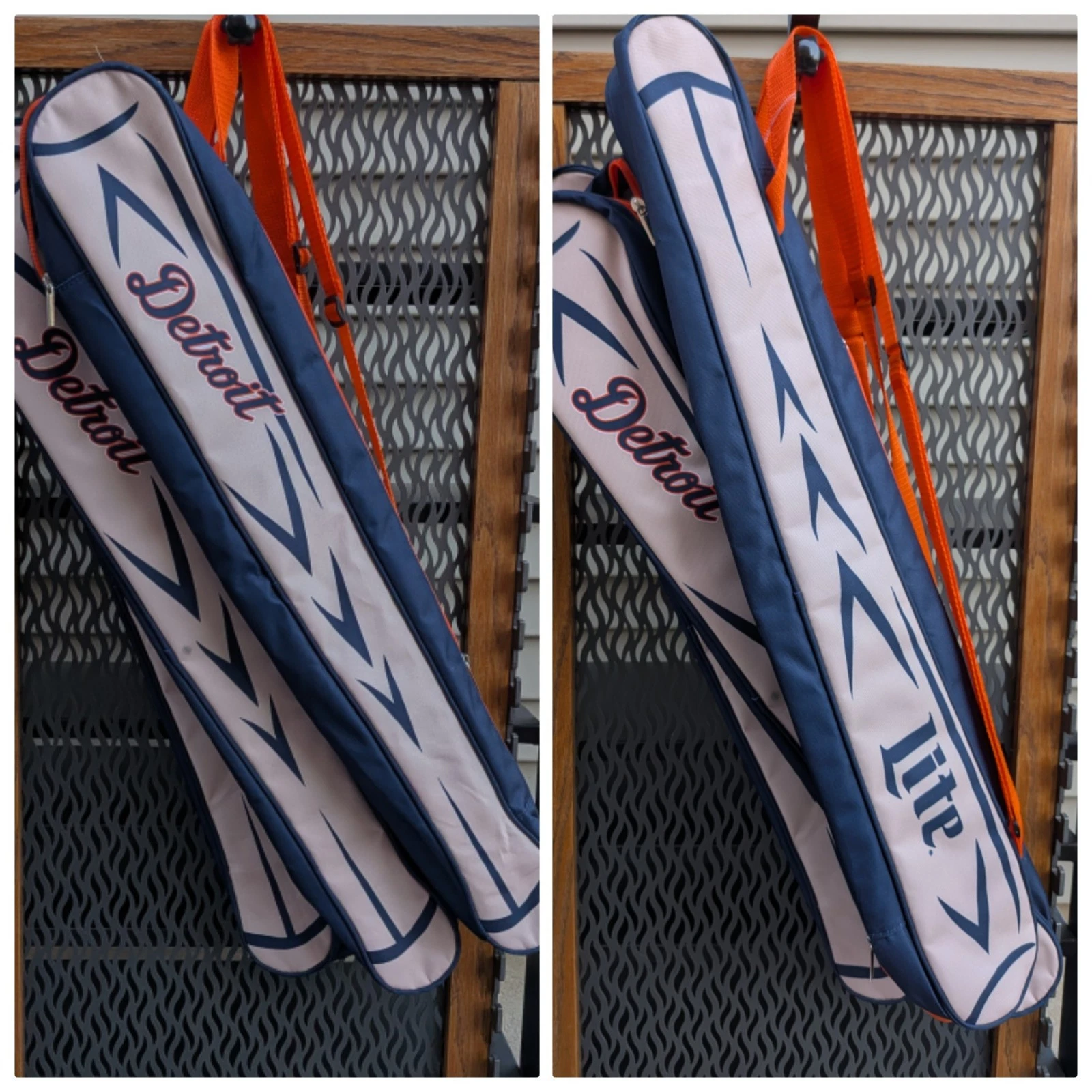 LOTof3: SGA Promo MLB ⚾ Detroit Tigers x Lite 6 Pack Drink Cooler Bat Sling Bags