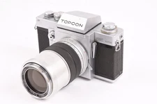 Topcon RE Super 35mm SLR Film Camera w/13.5cm 135mm f3.5 Lens #DV-RC56653