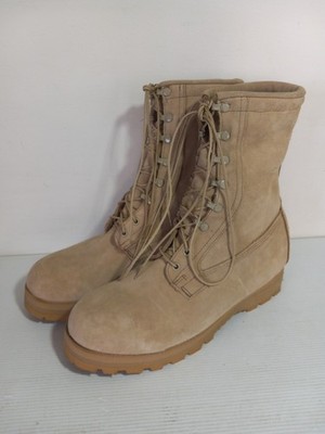 Wellco Tan Tactical Military Combat Boots 08-D-1042 Gore-Tex Vibram Mens 12 R