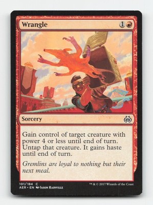 Wrangle 101 Common Aether Revolt Magic: The Gathering Near Mint