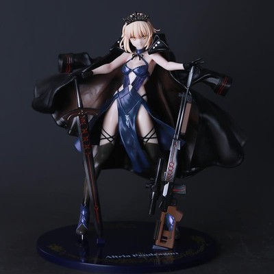 Artoria Alter Saber Alter Figure Holding Spear Anime Ornament