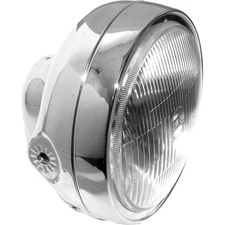 Emgo HeadLight for Honda Style 6 1/4" Chrome 66-64312D