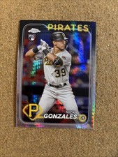 2024 Topps Chrome - Nick Gonzales #72 Prism Refractor (RC) Pirates Rookie