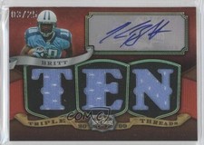 2009 Topps Triple Threads Auto Relics 3/25 Kenny Britt #TTRA-88 Auto 0a1