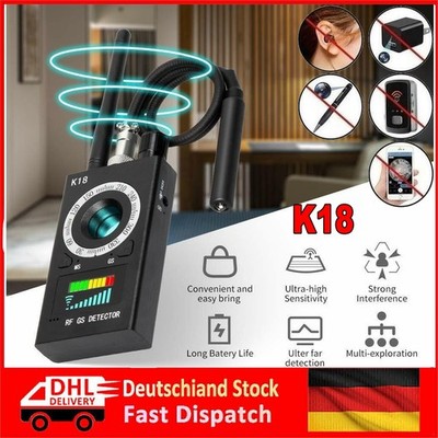 Wanzen Detektor, GPS Laser für GSM Tracker Abhörgeräte Funkkameras Wanzenfinder
