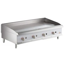 48" Gas Countertop Griddle with Manual Controls - 120,000 BTU