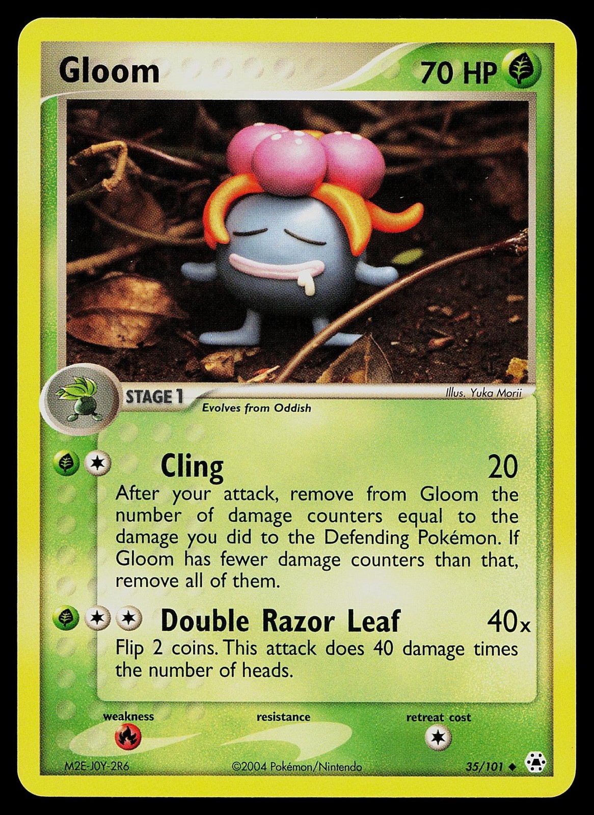 Pokemon Card - Gloom Hidden Legends 35/101 Uncommon