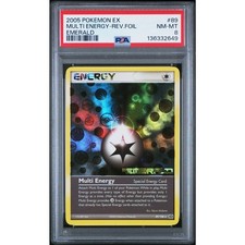 Multi Energy 89/106 EX Emerald Reverse Holo PSA 8 New Cert Stamped on eBay