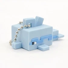Minecraft Dolphin Putit Mascot Keychain Charm Japan Limited Miniture Game F/S