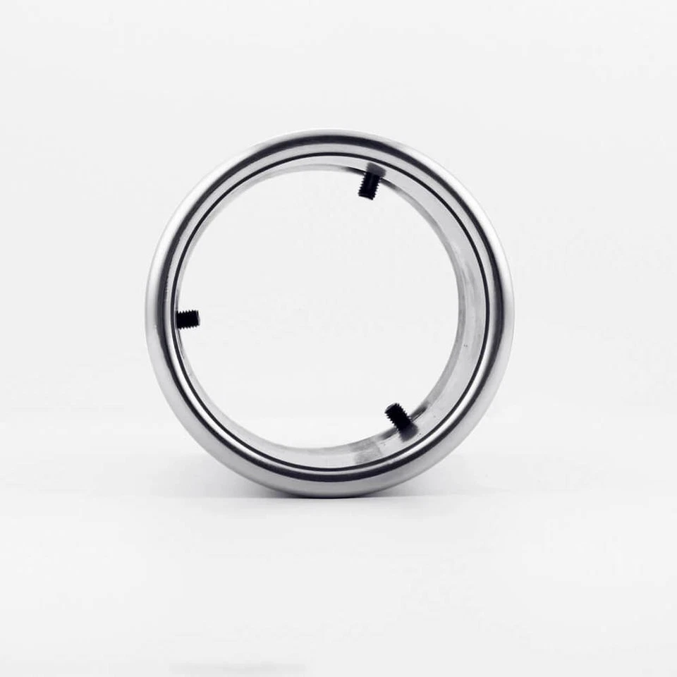 Stainless Steel Pencil Exhaust Tip 4.5" In 4.5" Round Rolled Out Straight Cut - Image 4 of 4