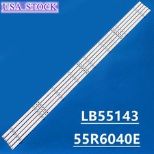 LED Backlight Strip 10 For Hisense 55R6000E 55R6040E HZ55A55 55A6100 LC-55Q7530U