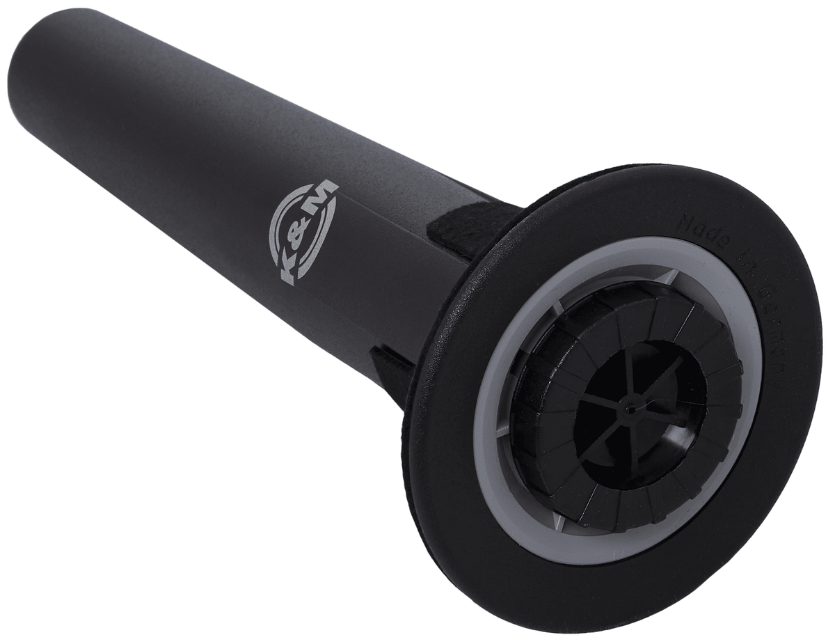 Supporto Per Sassofono Soprano K&M 15290 - Nero, In Plastica Con Feltro, Avvitabile E Portatile - Foto 10