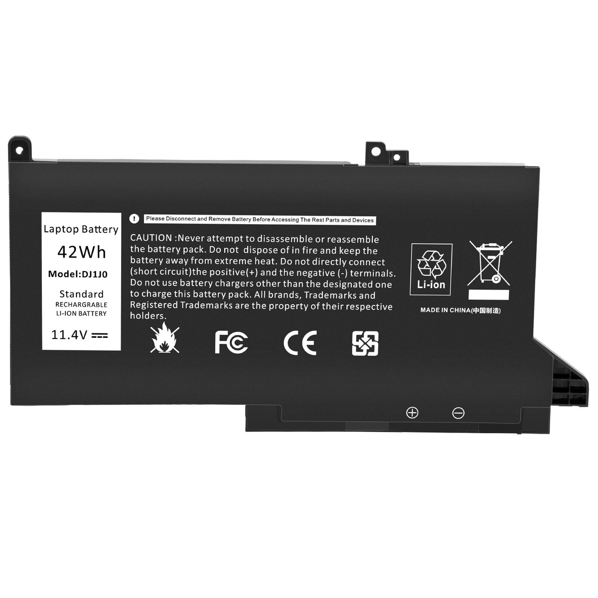 DJ1J0 Battery For Dell Latitude 12 7000 7280 7480 Series
