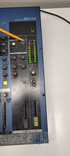Yamaha MG12/4 12 Channel Mixing Console w/ power supply Not Tested - Picture 10 of 14