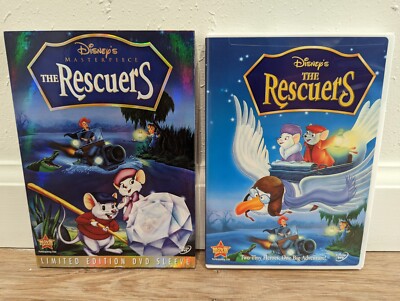 The Rescuers (DVD, 2003) with Limited Edition Slipcover