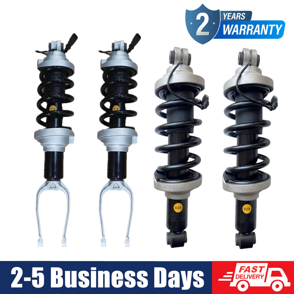 4pcs Front Rear Shock Absorbers Struts w/MagneRide Fit Audi R8 V10 V8 4T0512019L