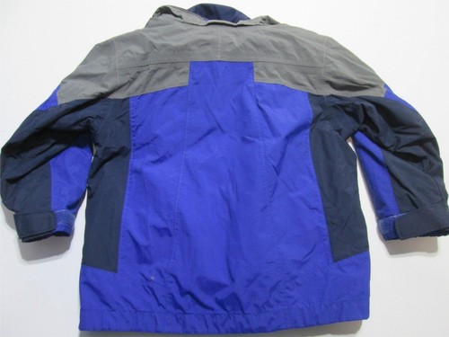 Columbia Unisex Youth Size 4/5 Windbreaker Jacket Navy Waterproof Breathable - Picture 2 of 7