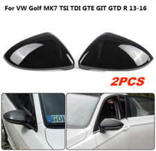COPPIA 2 COVER SPECCHIETTI CALOTTE PER  GOLF Ⅶ TSI TDI GTE GIT GTD R 2013-2016