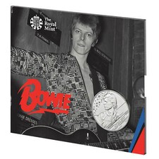 Great Britain UK 2020 &pound;5 DAVID BOWIE MUSIC LEGENDS BU Coin Edition 3