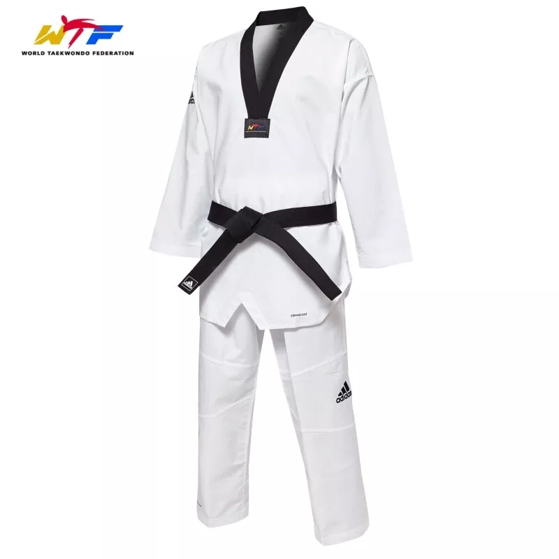 Adidas ADI-FIGHTER Taekwondo Dan Size 200 / 210 WTF ADITF01 | eBay