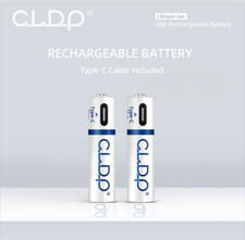 AAA Rechargeable Battery with C type charging cable